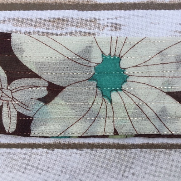 Floral Print Sheer Sexy Plunging Back Halter Top - Picture 5 of 5